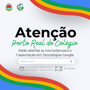 thumbnailABCSA realiza inscrições para Capacitação em Tecnologias Google em Porto Real do Colégio/AL